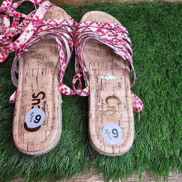 New Circus by Sam Edelman Pink Ariel Espadrille 6.5 - Picture 10 of 12